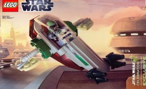Boba Fett's Mini Slave I LEGO set (#CELEBVI-1, 2012)
