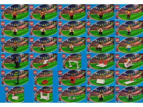 Japanese Coca-Cola Soccer collection sets 4443 thru 4472