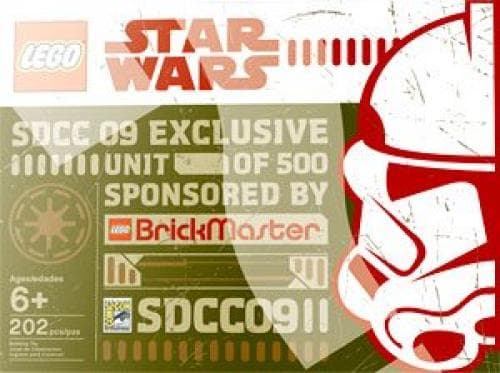 Mini Republic Dropship & AT-TE Brickmaster SDCC 09 Exclusive