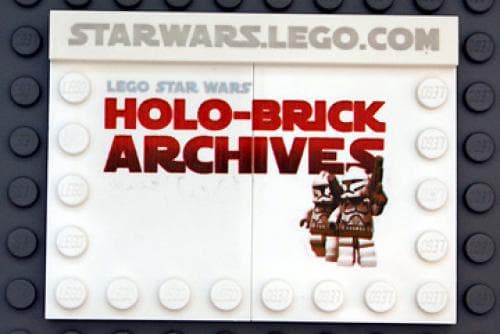 LEGO Star Wars Holo-Brick Archives LEGO Star Wars set (#COMCON011-1, 2009)