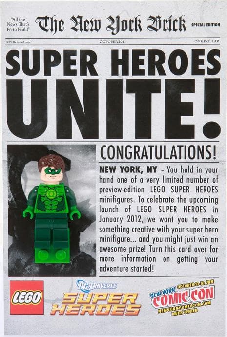 Green Lantern (New York Comic-Con Version) LEGO set (#COMCON016-1)