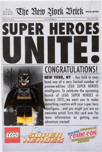 Super Heroes Unite - Batman - New York Comic-Con 2011 Exclusive