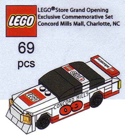 LEGO Store Grand Opening Exclusive Set, Concord Mills, Concord, NC LEGO set (#CONCORD-1, 2009)