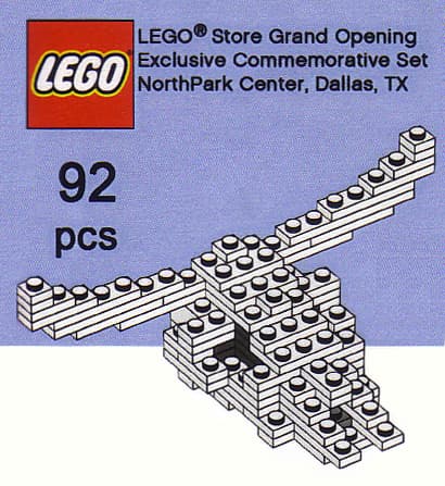 LEGO Store Grand Opening Exclusive Set, NorthPark Center, Dallas, TX LEGO set (#DALLAS-1, 2009)