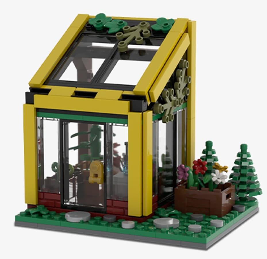 4-Season Greenhouse LEGO set (#EG00003-1)