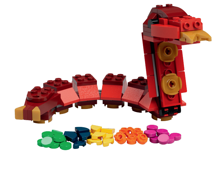 Lunar New Year Snake LEGO set (#EG00154-1)