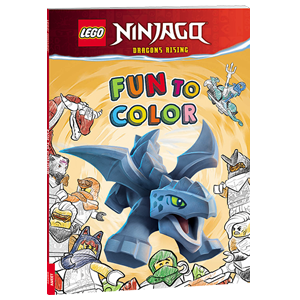 Ninjago: Dragons Rising: Fun to Color