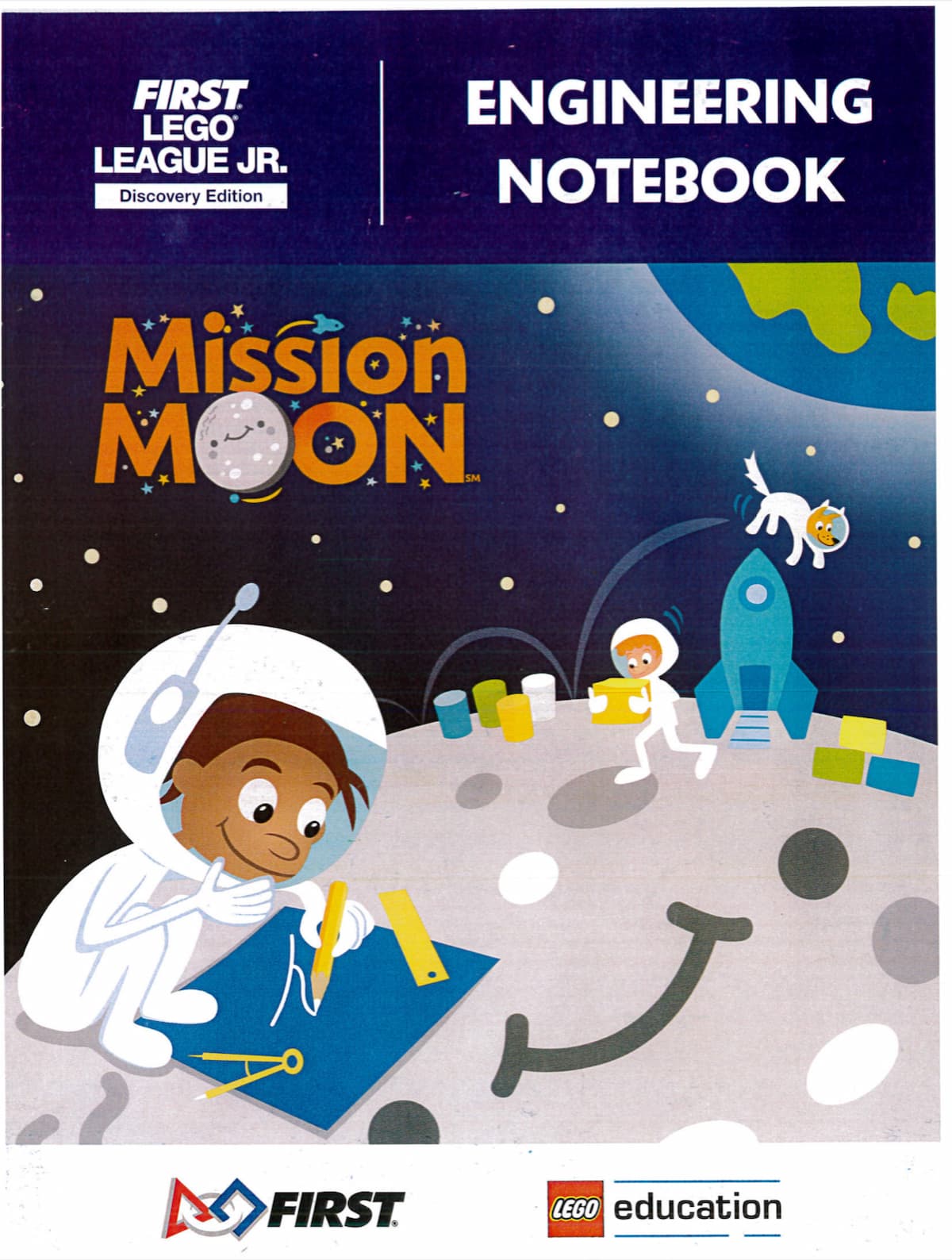 Mission MOON Engineering Notebook (FLL Jr. Discovery Edition)