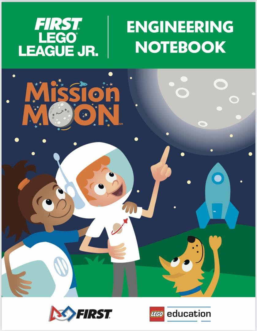 Mission MOON Engineering Notebook (FLL Jr.)