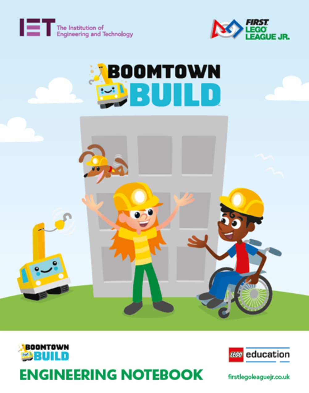 BOOMTOWN BUILD Engineering Notebook (FLL Jr.) LEGO set (#FLL2019-5)