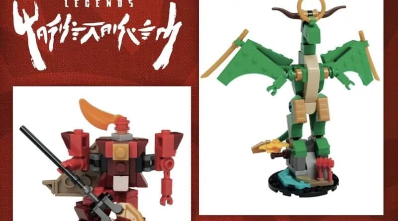 Guardian Dragon & Fire Mech LEGO set (#GUARDIANDRAGON-1)