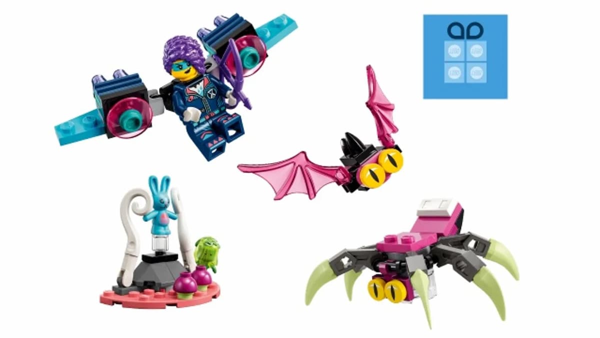 Zoey's Dream Jet Pack Booster and Z-Blob and Bunchu Spider Escape GWP LEGO Dreamzzz set (#GWP-3, 2024)