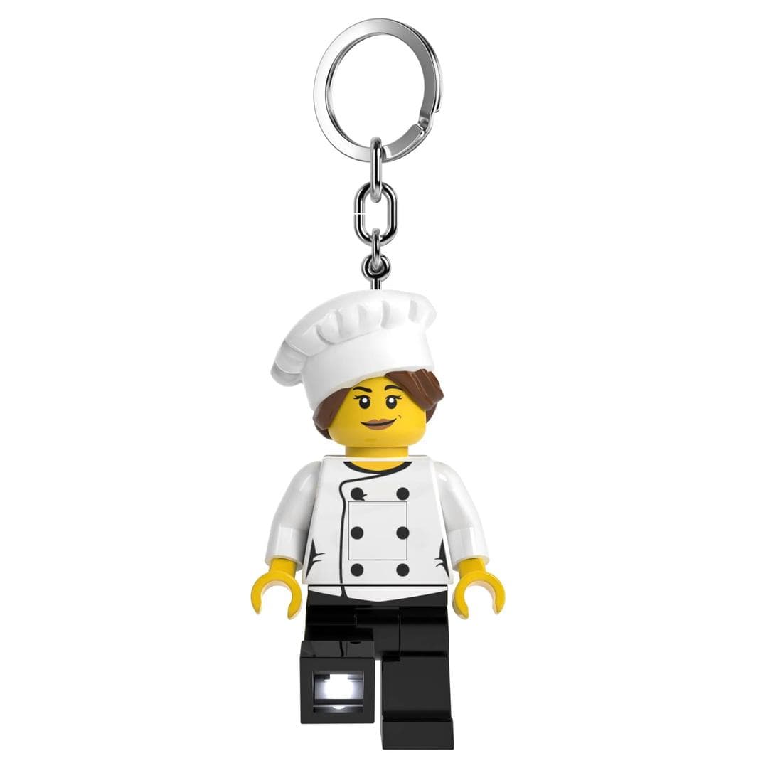 Female Chef Key Light LEGO Key Chain set (#LGLKE218-1, 2024)