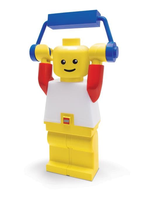 Minifigure Lantern with Red Arms and Yellow Legs