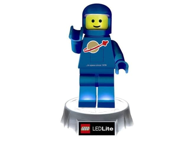 Classic Spaceman Desk Lamp - Blue LEGO Houseware set (#LGLTOB10-BLUE-1, 2014)