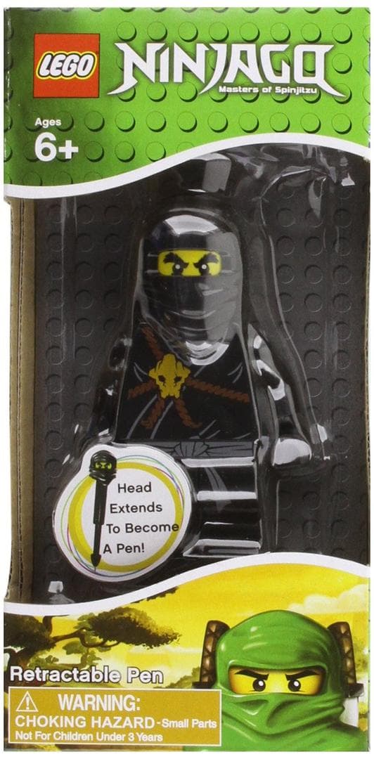 Cole Retractable Pen LEGO Stationery and Office Supplies set (#LGO2216-1, 2012)