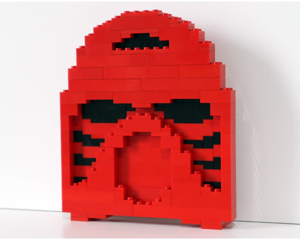 Hau Mask - Red Brick