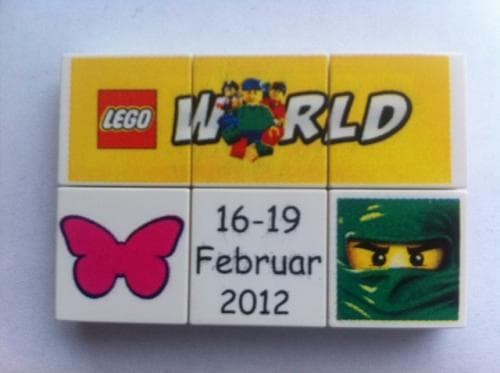 LEGO World Denmark Puzzle Promo 2012