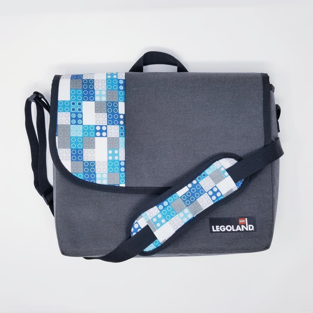2 x 2 Building Brick Messenger Bag