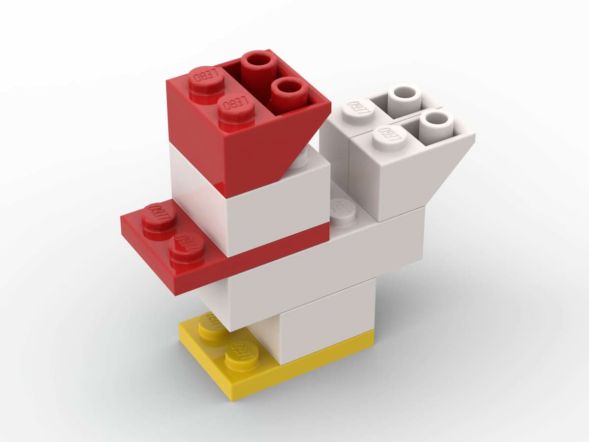 Micro Rooster LEGO set (#MICROROOSTER-1)