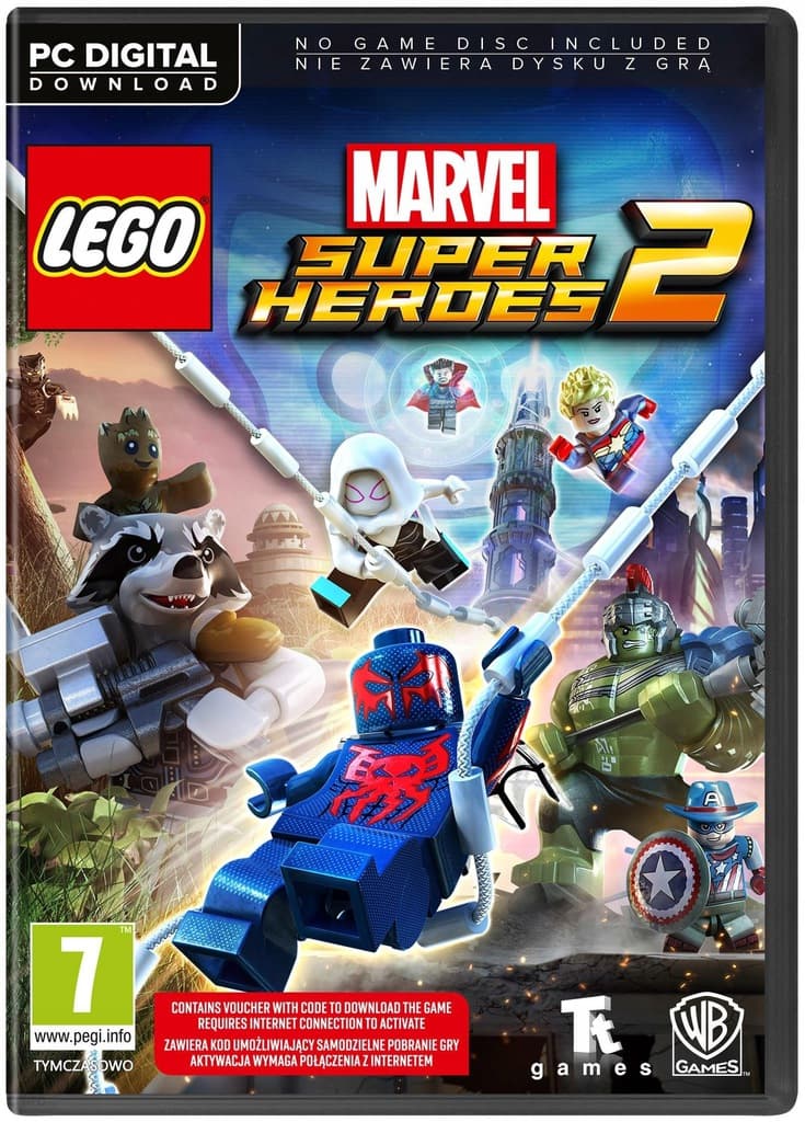 Marvel Super Heroes 2 - PC LEGO Video Games and Accessories set (#PCGAME-10, 2017)