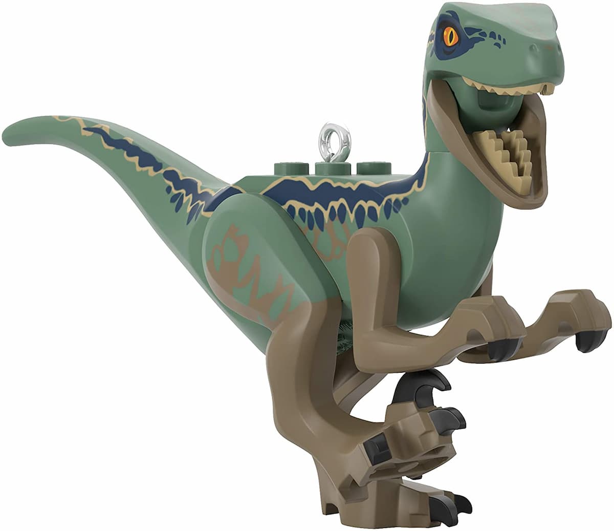 Hallmark Keepsake Christmas Tree Ornament - Jurassic World Velociraptor Blue