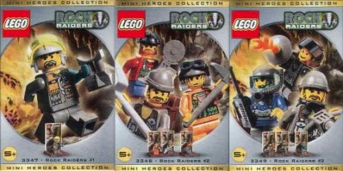 Rock Raiders Mini Heroes Collection LEGO set (#RRMINIFIGS-1)