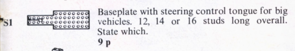 Baseplate with Steering Control Tongue