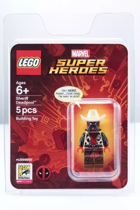 Sheriff Deadpool LEGO set (#SDCC2018-1)