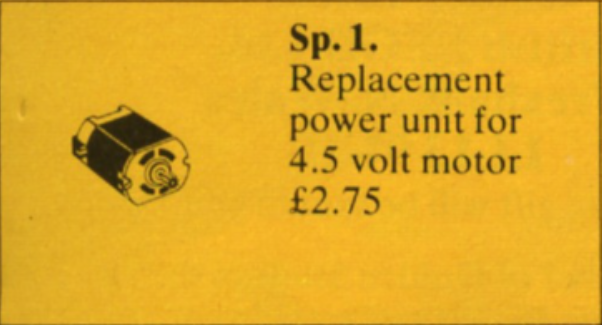 4.5V Replacement Motor