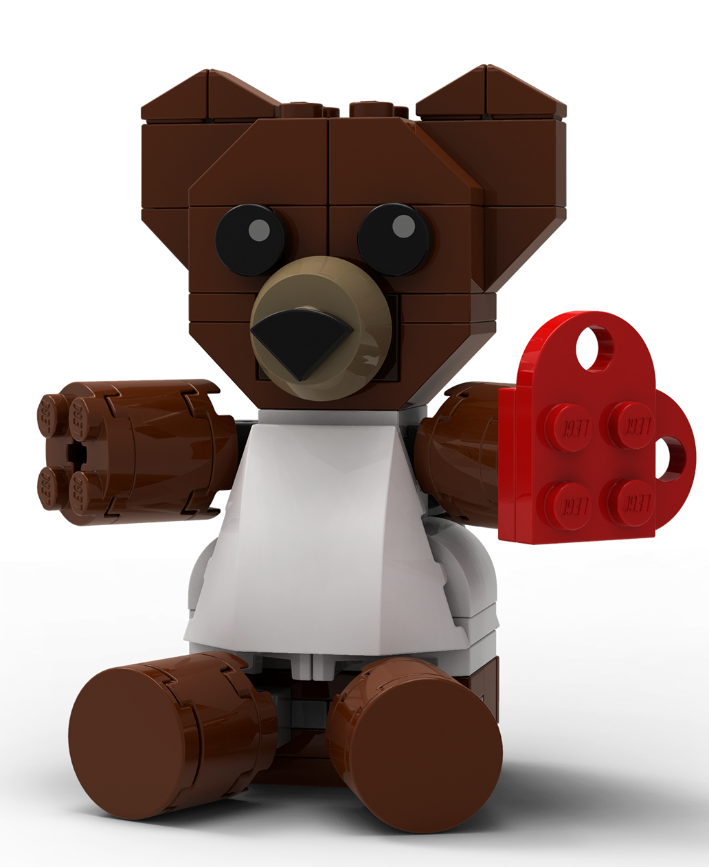 Teddy Bear LEGO set (#TEDDYBEAR-1)