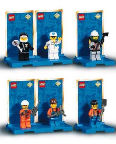 City Center Minifig Packs 2-Pack LEGO set (#TOMINIFIGS-1)