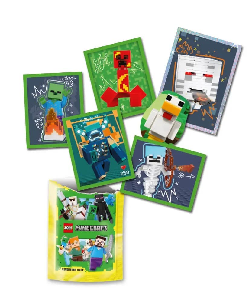 Minecraft Sticker Collection: Adventure Mode