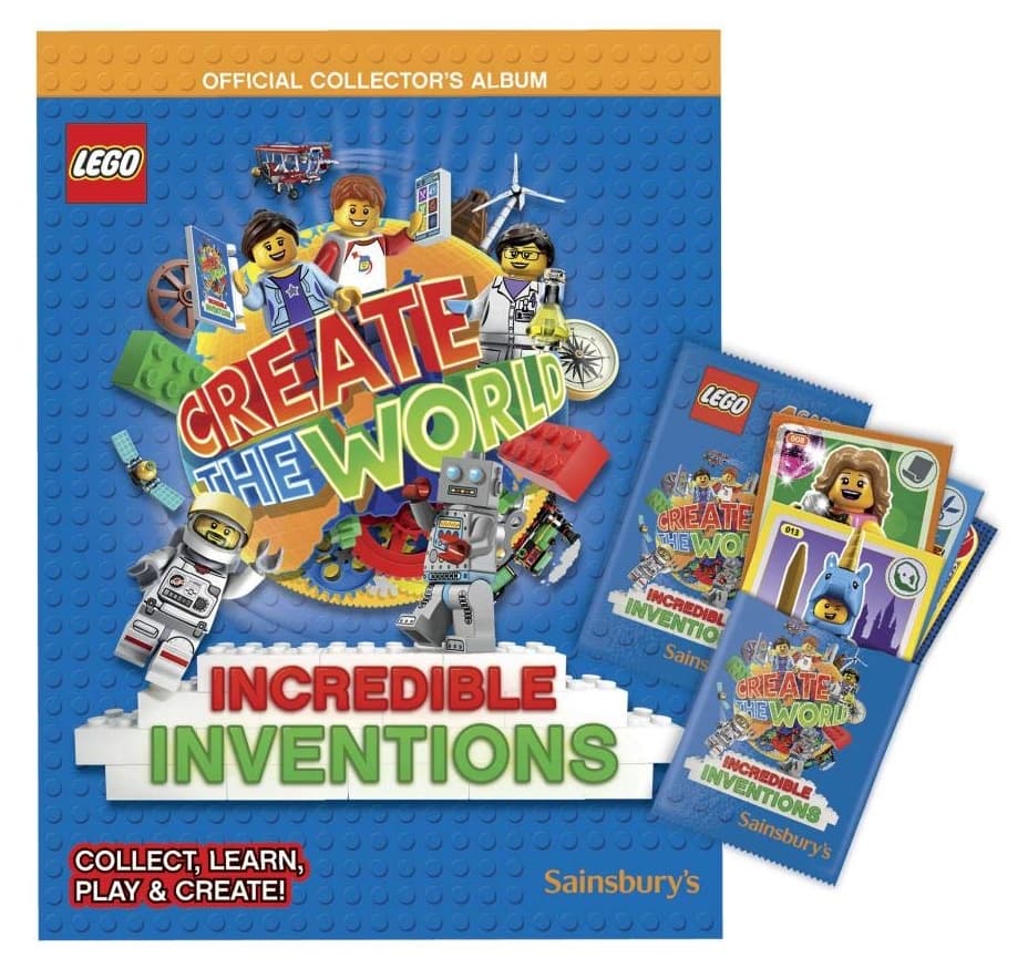 Create the World Trading Cards: Incredible Inventions