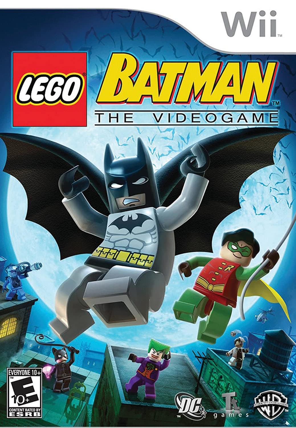 Batman the Videogame - Wii LEGO Video Games and Accessories set (#WIIGAME-3, 2008)