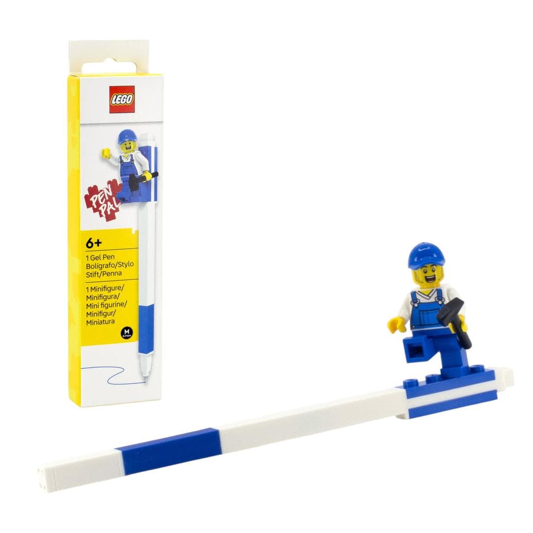 Pen Pal Gel Pen with Minifigure (Blue) LEGO set (#53702-1)