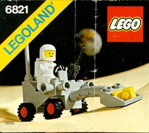 Shovel Buggy LEGO set (#6821-1, 1980)