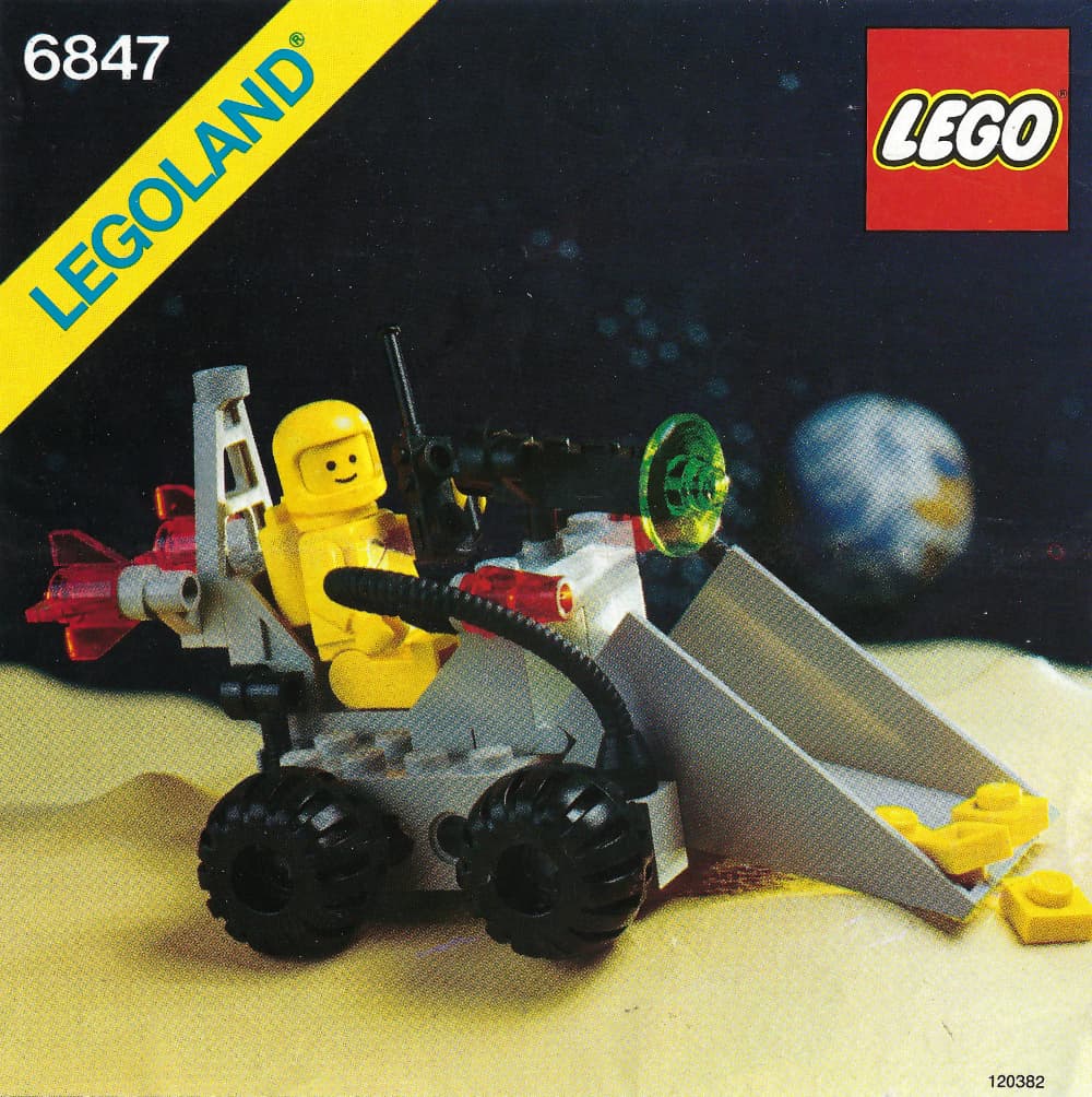 Space Dozer LEGO set (#6847-1, 1985)
