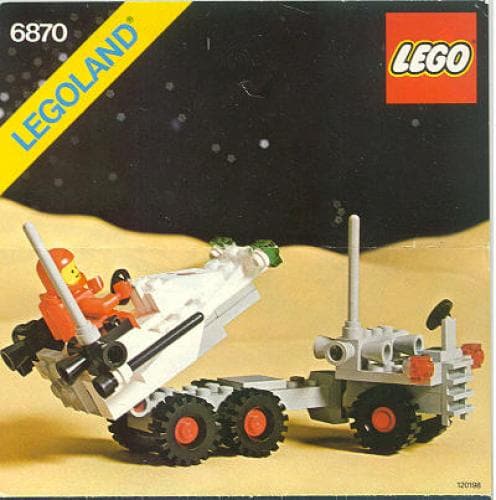Space Probe Launcher LEGO set (#6870-1, 1981)