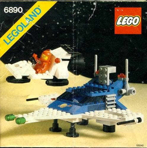 Cosmic Cruiser LEGO set (#6890-1, 1982)