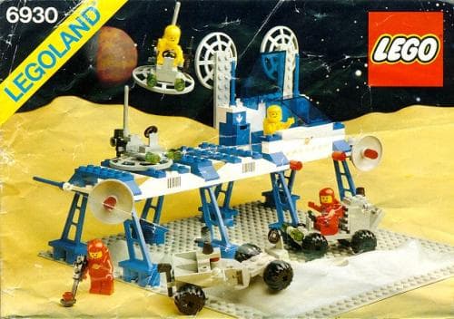 Space Supply Station LEGO set (#6930-1, 1983)
