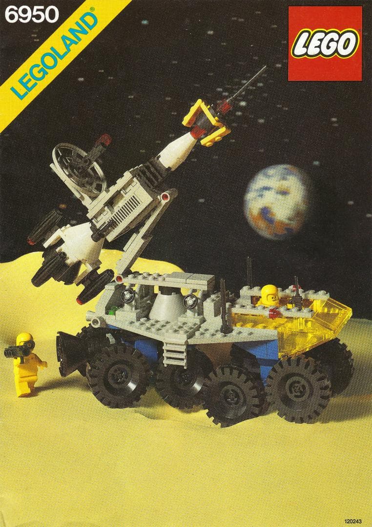 Mobile Rocket Transport LEGO set (#6950-1, 1982)